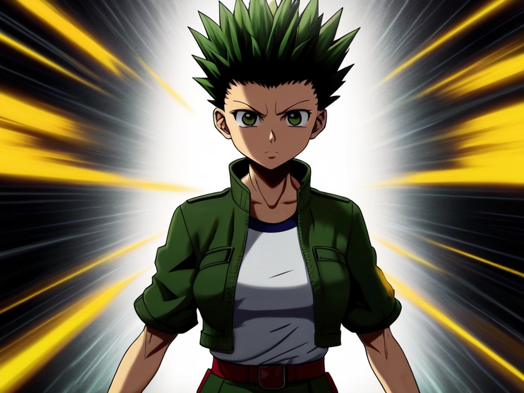 Female Gon hunterXhunter Wallpaper by INFER - Image Abyss