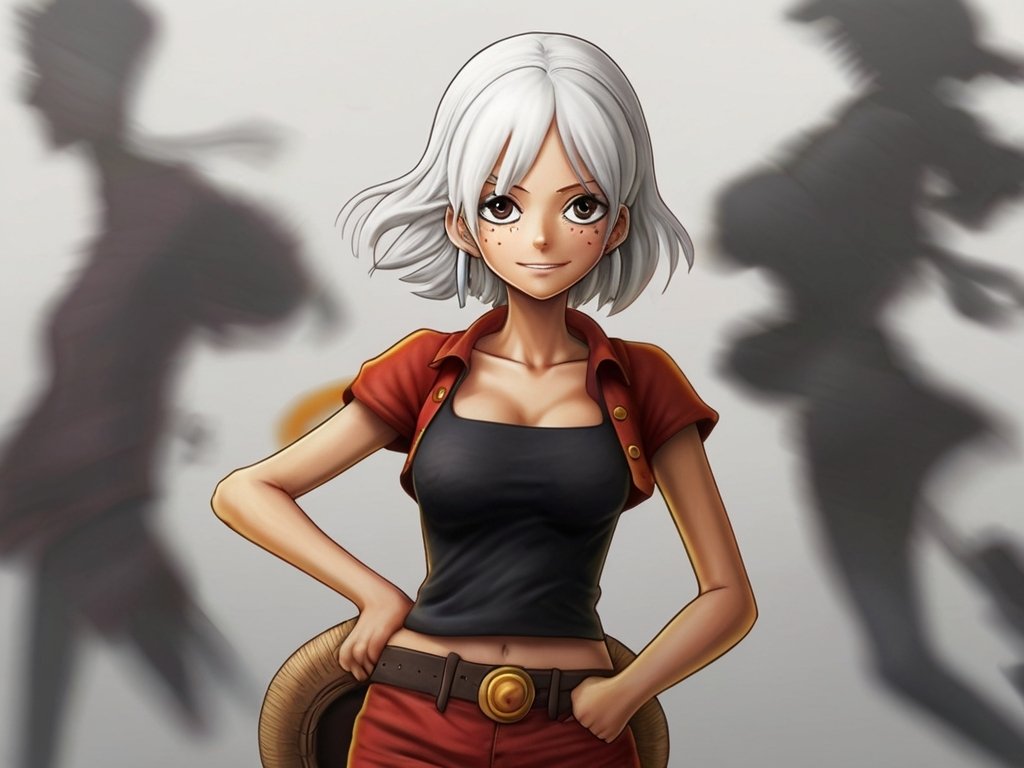 Female Luffy - One Piece by INFER