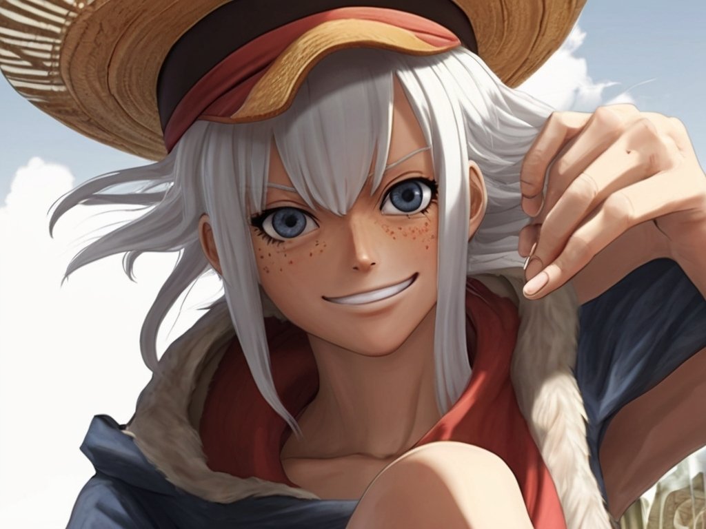 Female Luffy - One Piece by INFER
