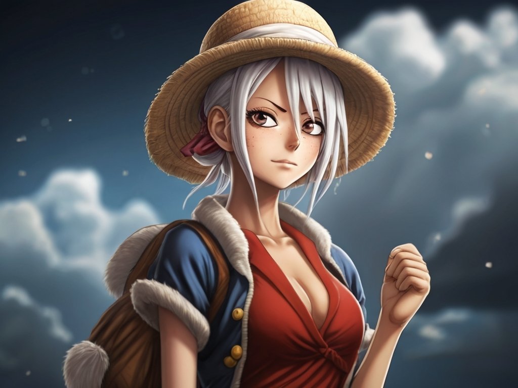Female Luffy - One Piece by INFER