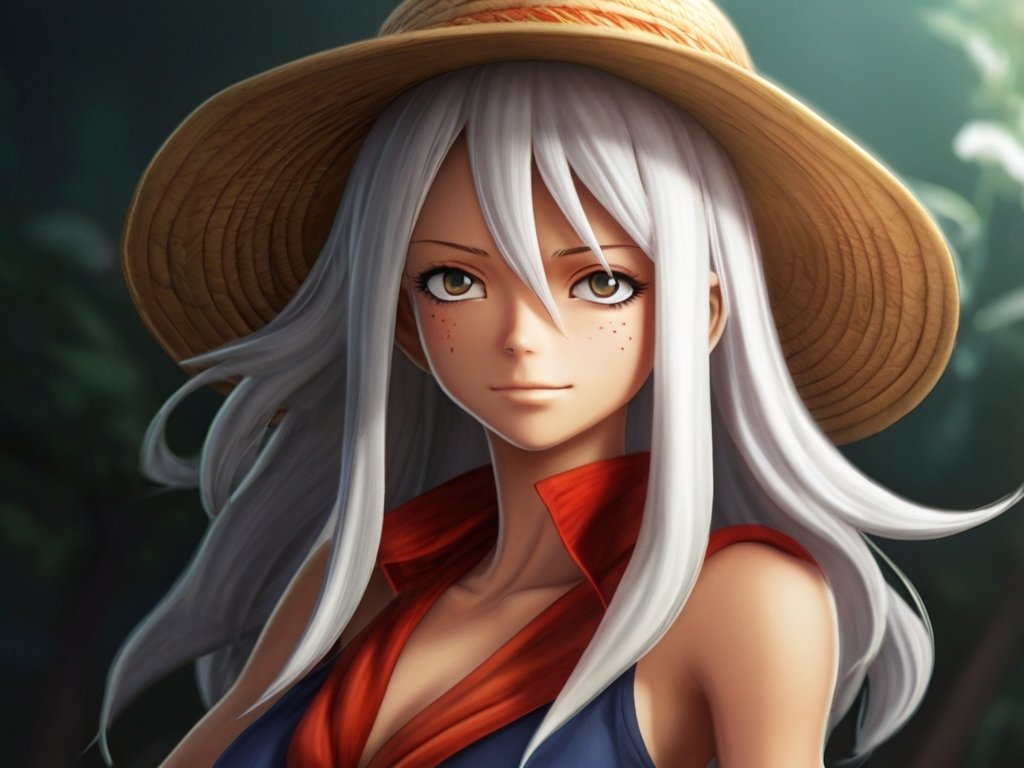 Female Luffy - One Piece by INFER