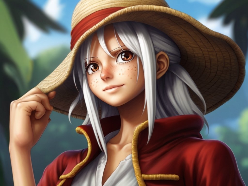 Female Luffy - One Piece by INFER