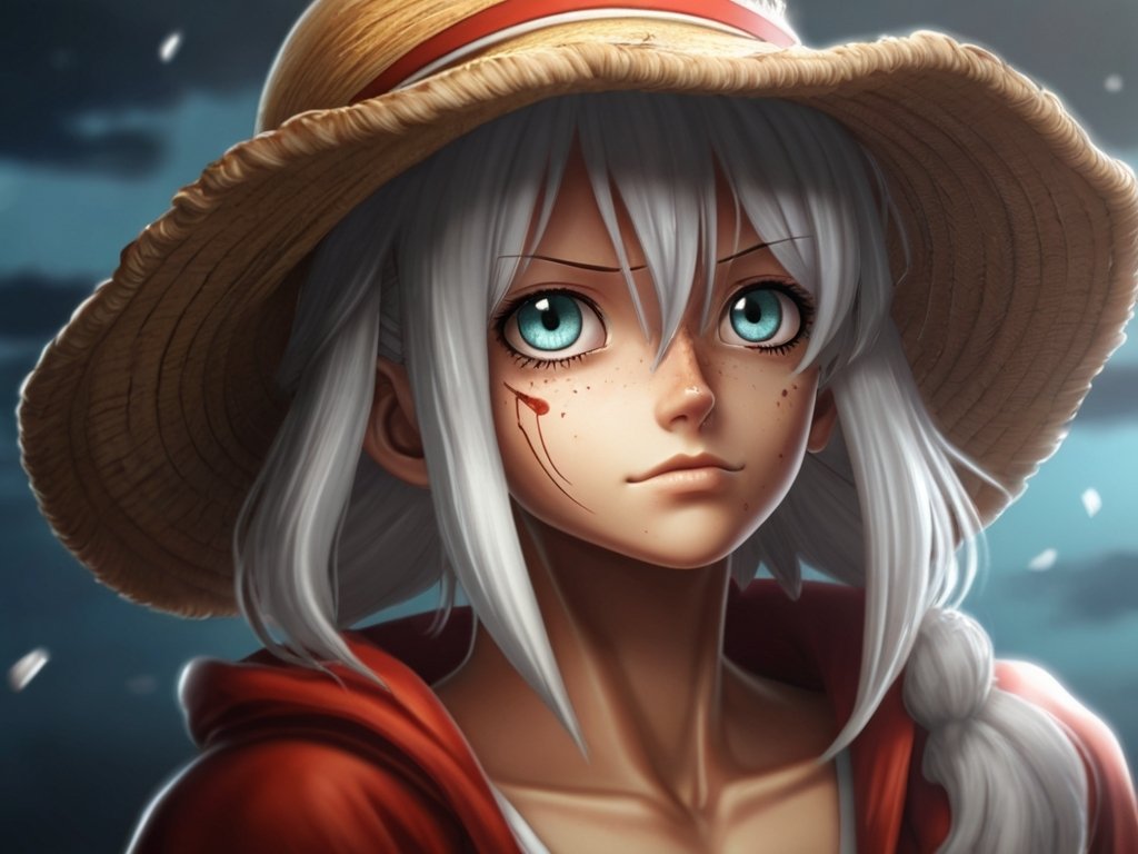 Female Luffy - One Piece by INFER