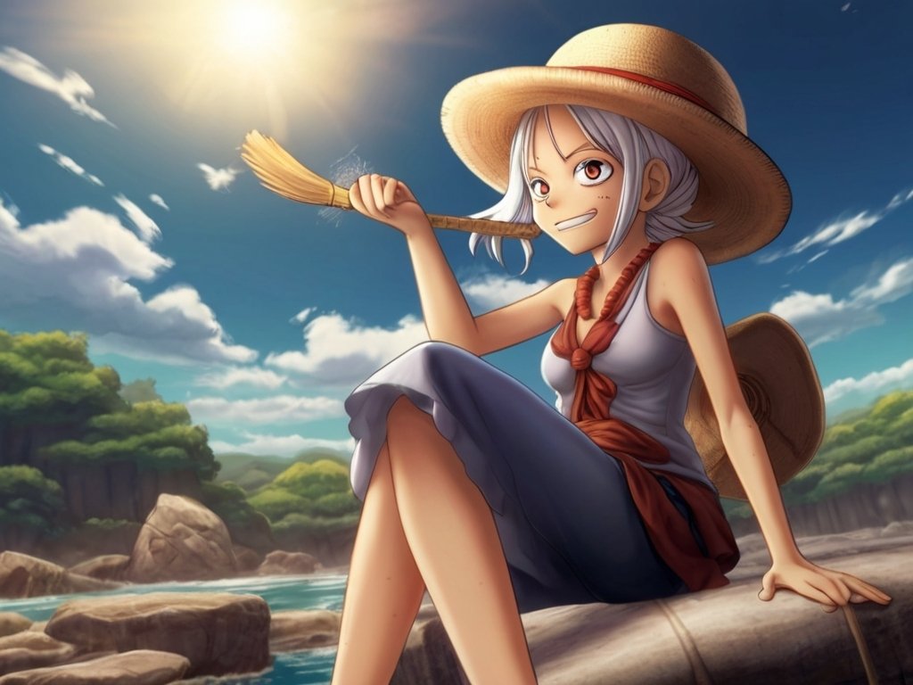 Female Luffy - One Piece by INFER
