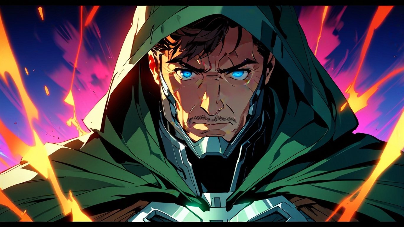 Robert Downey Jr. as Dr. Doom by INFER