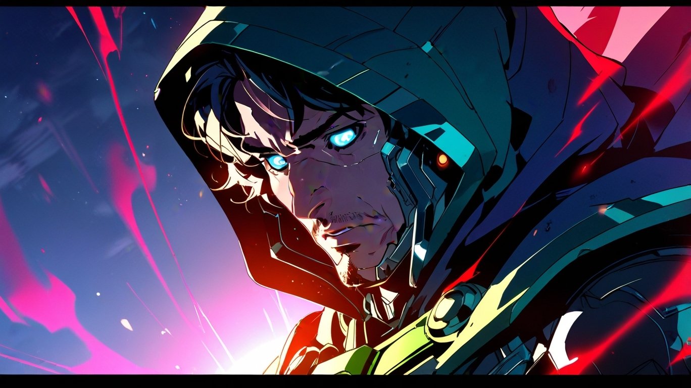 Robert Downey Jr. as Dr. Doom by INFER