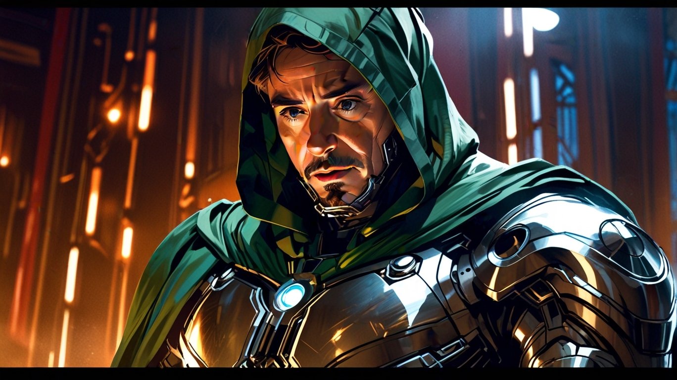 Robert downey jr as dr doom by infer