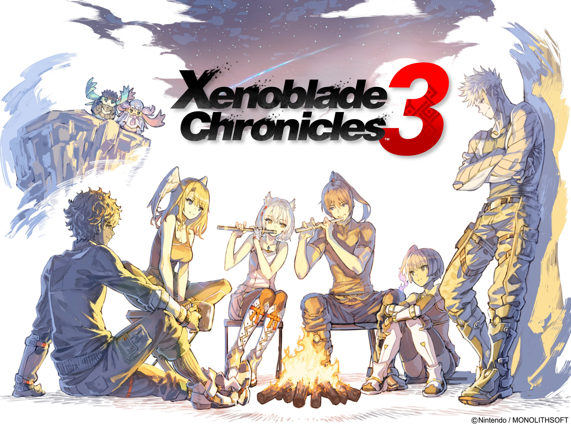 Xenoblade Chronicles 3 SoundTrack Art Mod by xoan.xc