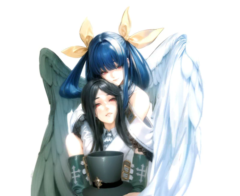  Embraced by an angel