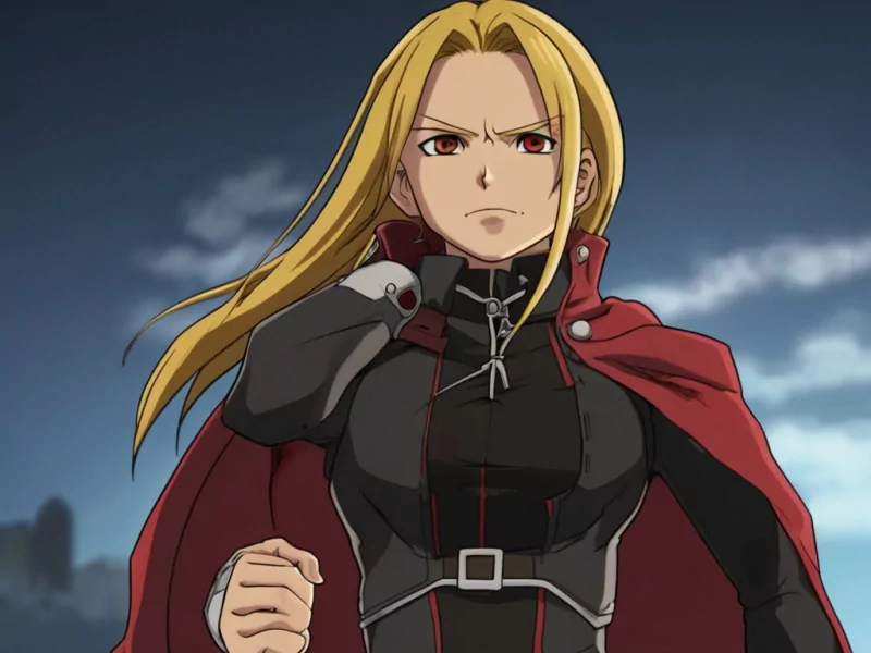  Female Edward Elric - Full metal Fullmetal Alchemist