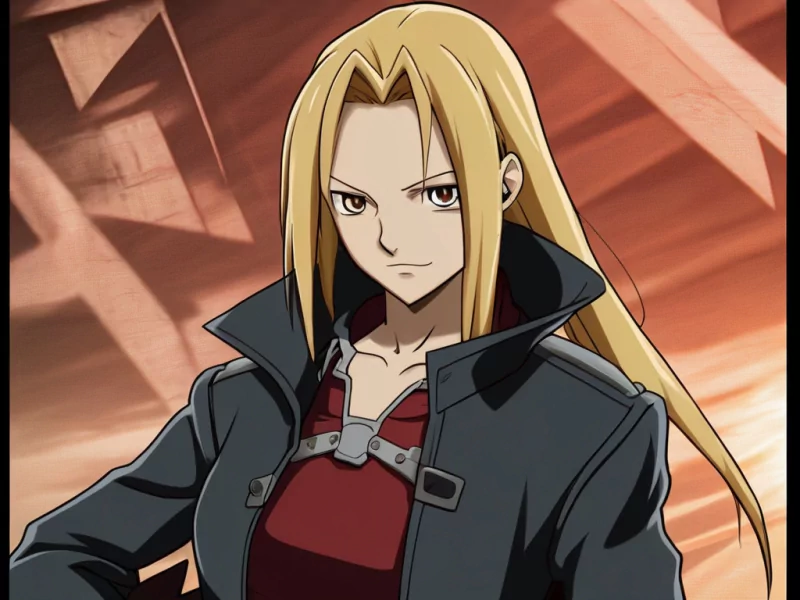  Female Edward Elric - Full metal Fullmetal Alchemist