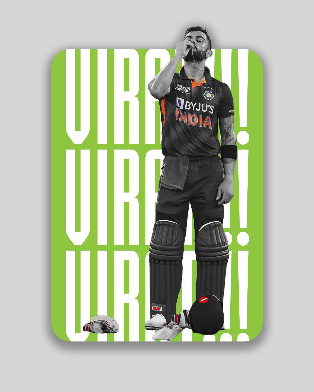 VIRAT KOHLI POSTER CC-bcci, cc-drivexpull by Rickgrimes