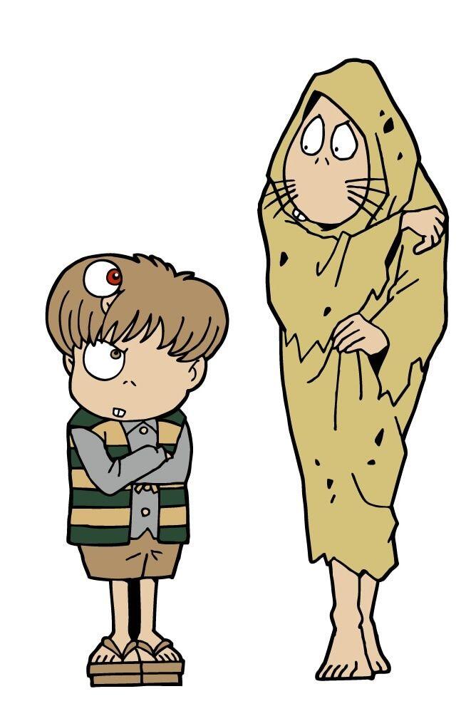 Download Hakaba Kitarō Kitarō (Hakaba Kitarō) Medama-oyaji Nezumi Otoko Image