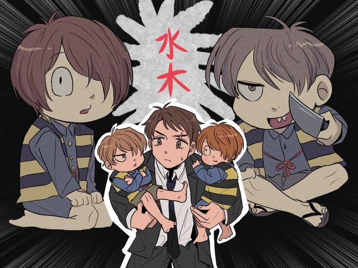 Download Hakaba Kitarō GeGeGe No Kitaro Kitarō (Hakaba Kitarō) Mizuki (Hakaba Kitarō) Kitarō (GeGeGe No Kitaro) Image