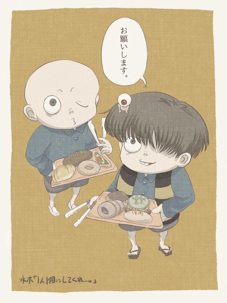 Download Hakaba Kitarō Fake Kitarō Kitarō (Hakaba Kitarō) Medama-oyaji Image