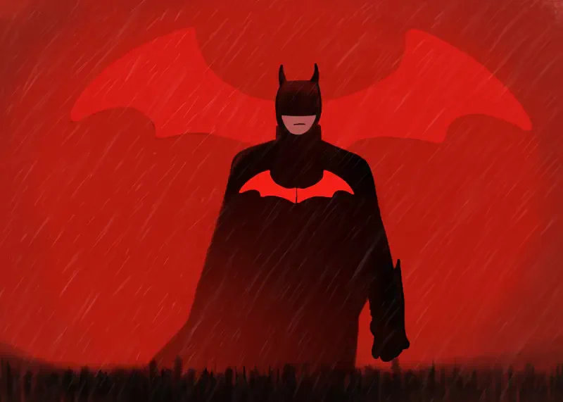 Batman Comic digital painting fan art Image