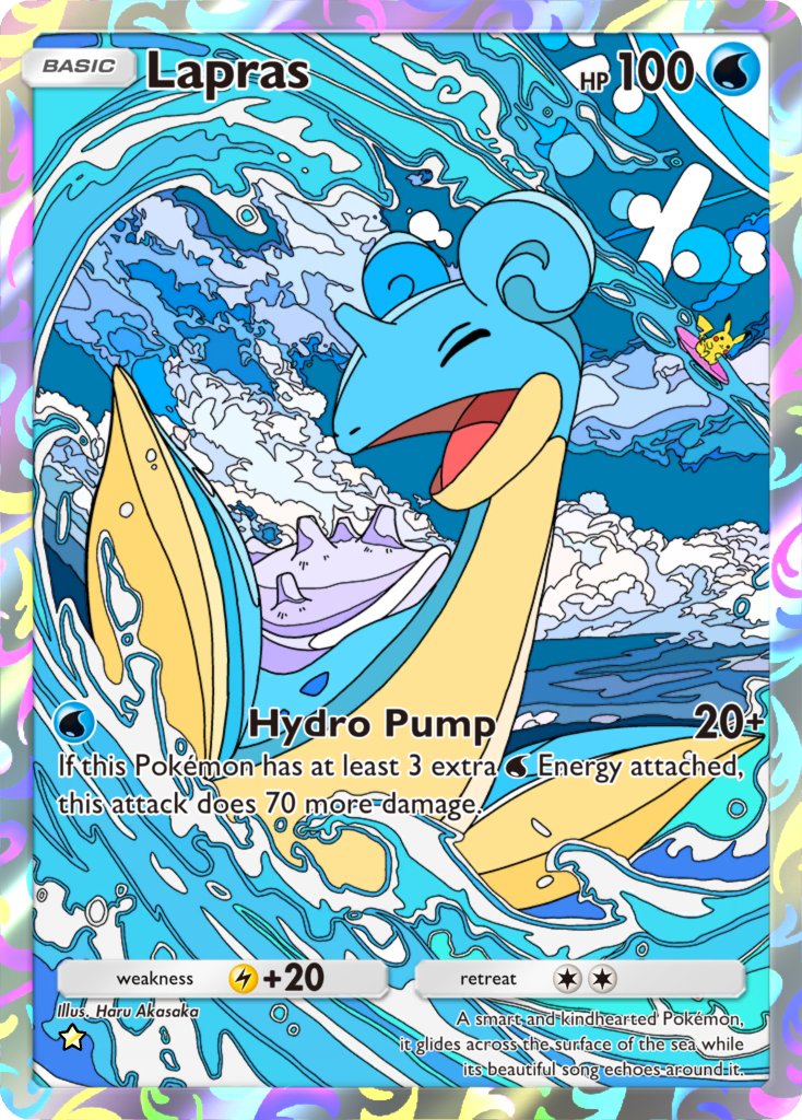 Lapras: Master of the Waves - Pokémon Trading Card Game Pocket