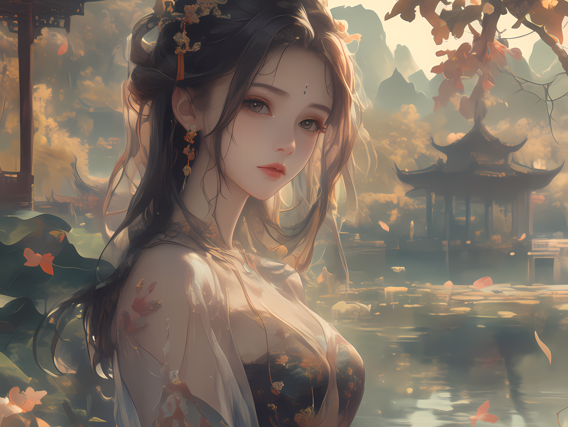 Download Autumn Anime Girl Fall Anime Girl Autumn Anime Image by DreamSpace