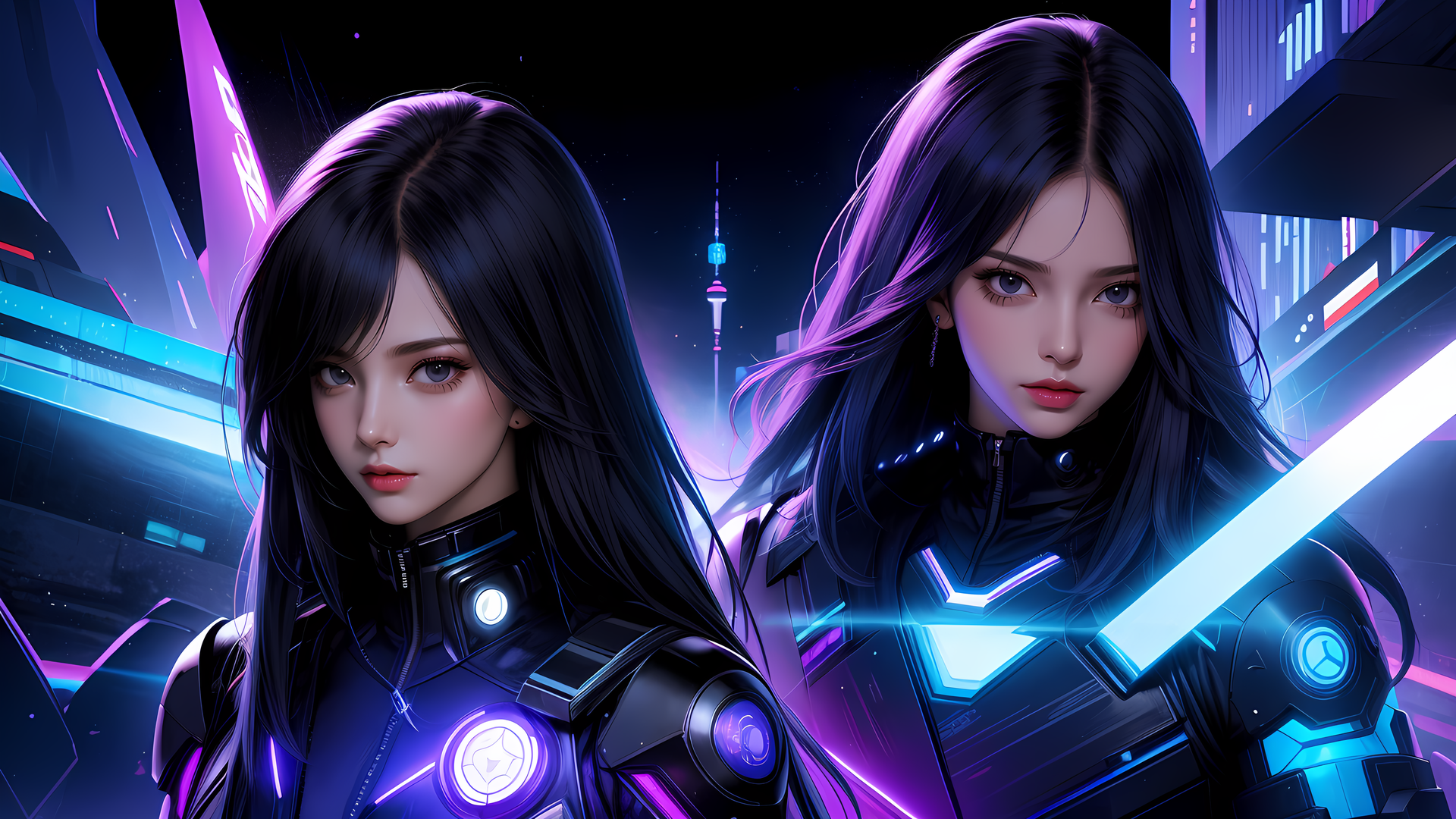 cyber twins by DreamSpace