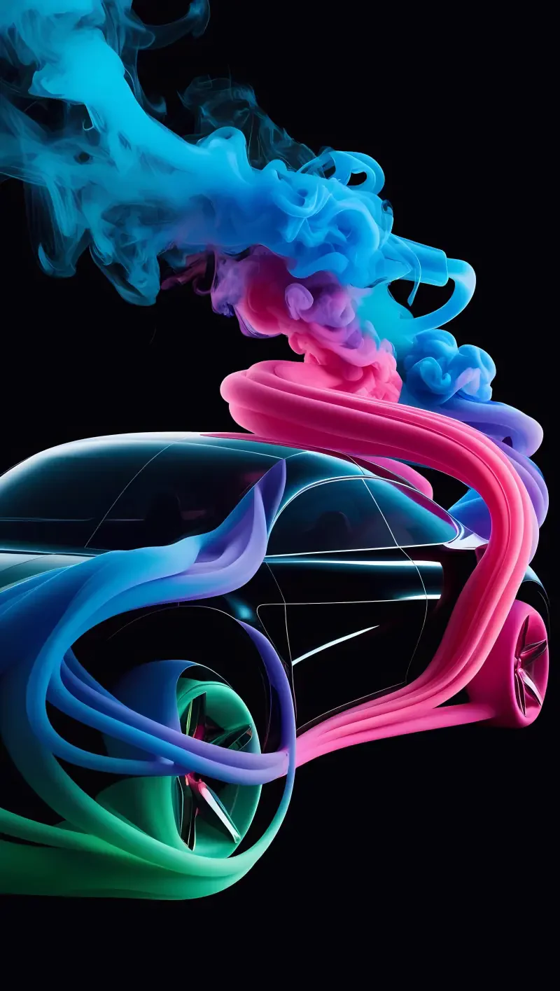 car electric car Fluid concept car Image