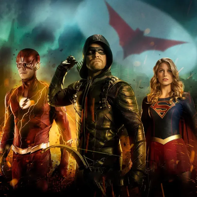 Arrow (TV Show) The Flash (2014) Supergirl Elseworlds Image