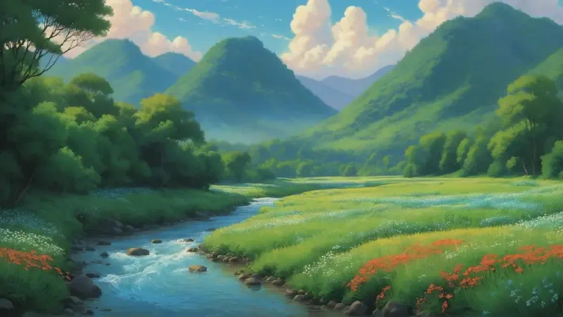  Scenic Anime Landscape 2