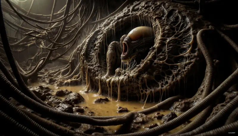 sci-fi monster Image