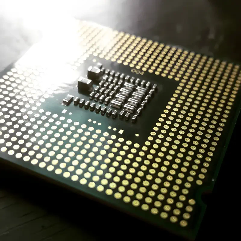 CPU Intel dual core AMD Image