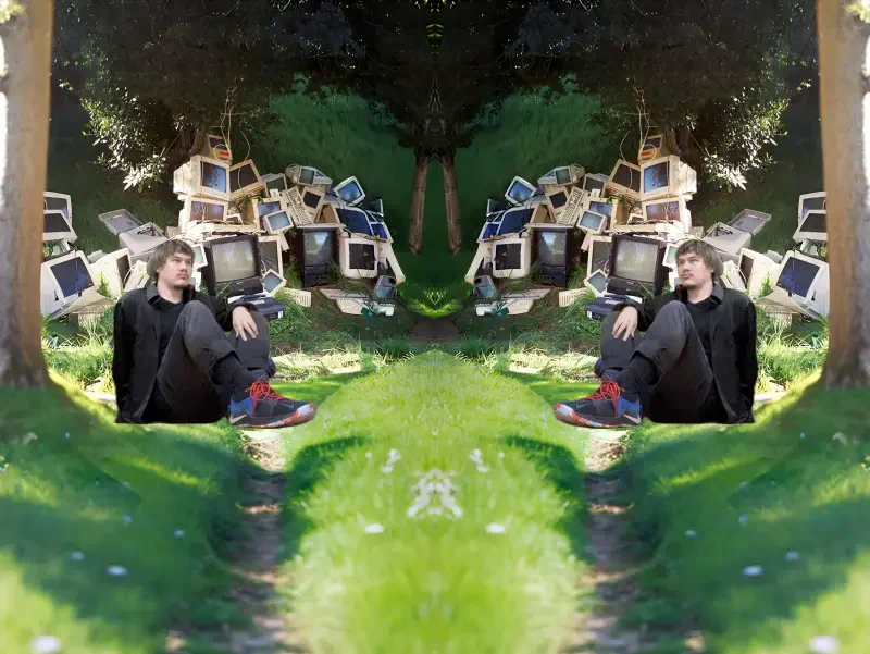 Christian Waldrip CRT Monitor Image