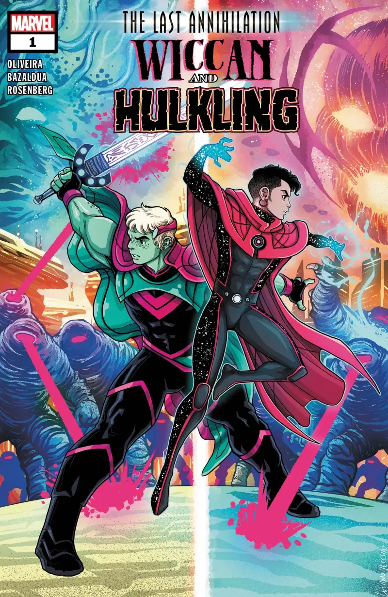  Wiccan and Hulking - Comic Cover 1
