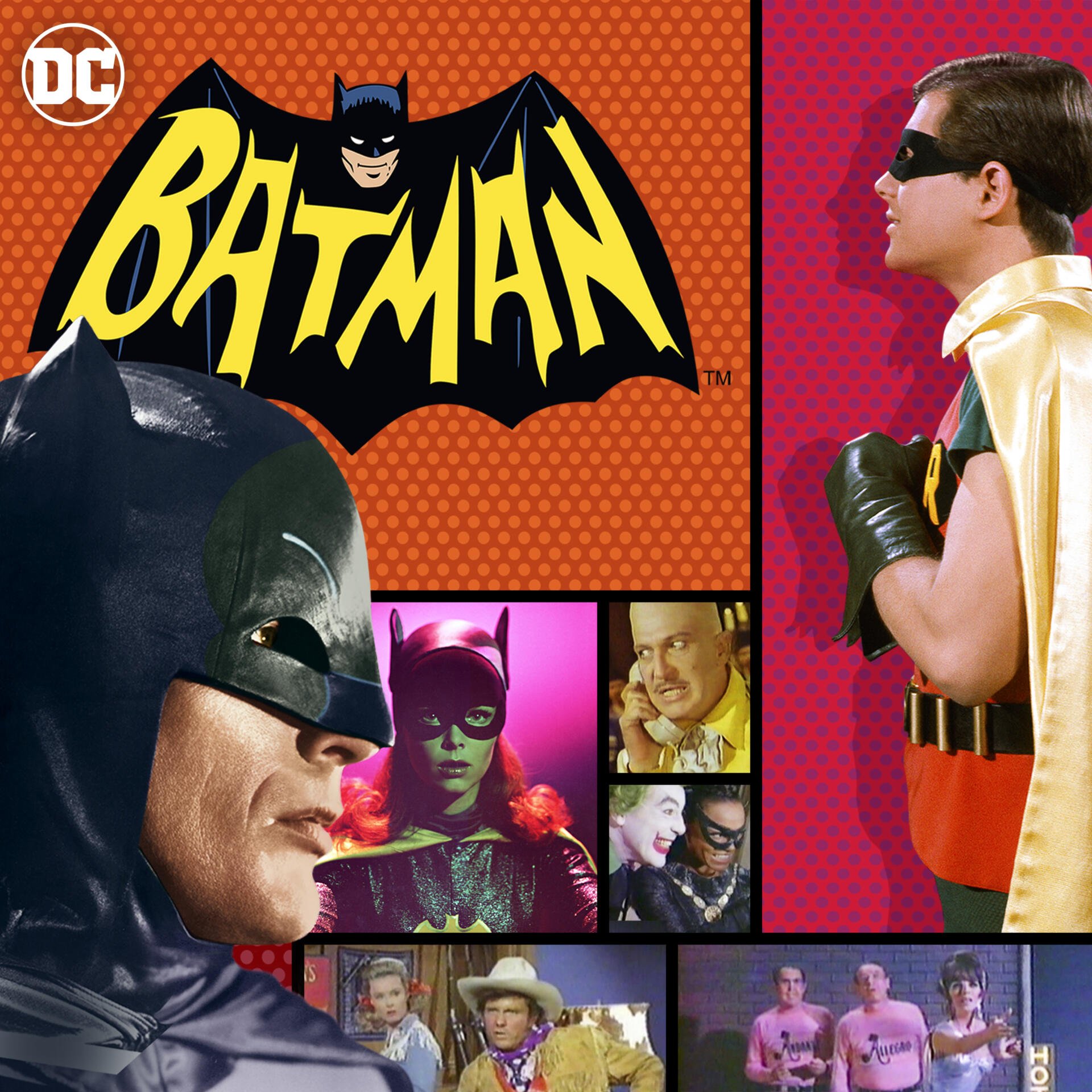 Download Batman TV Show Adam West Burt Ward Image