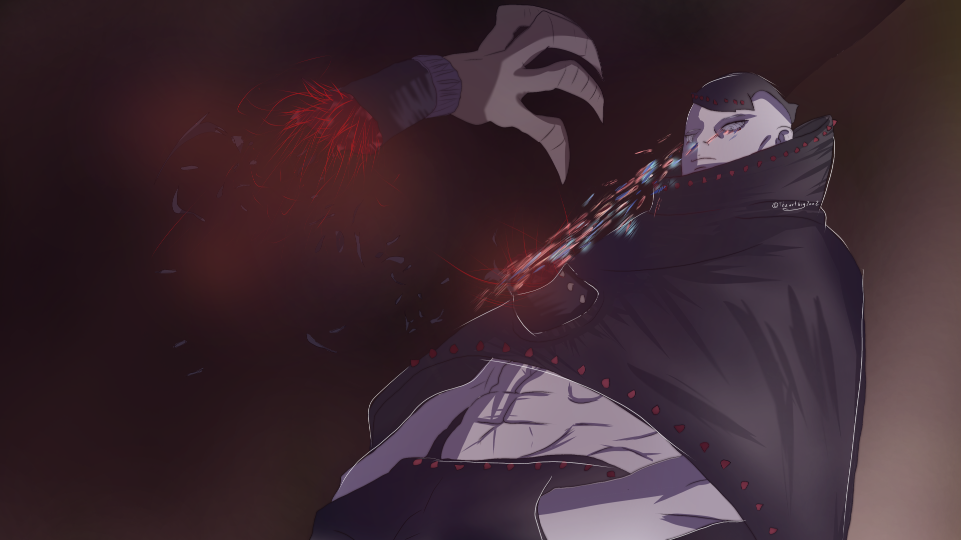 Manga boruto two blue vortex colored || jura by Theartboy2002