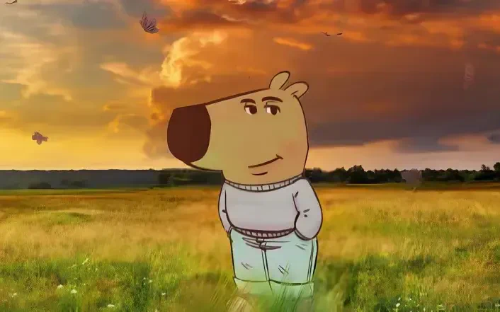  Just a Chill Guy in the Fields by Tavolino Ikea
