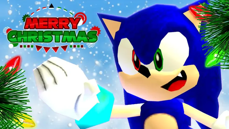  MERRY CHRISTMAS SONIC by SonicBeyond1991