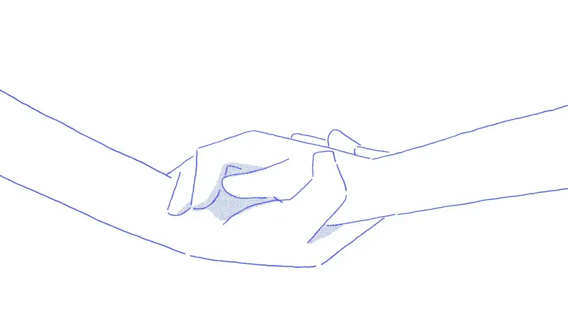  Ranma 1/2 - ending hands by Rumiko Takahashi