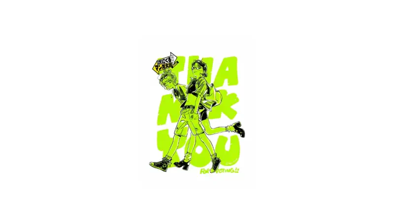 Anime-style artwork titled The Guy She Was Interested in Wasn't a Guy at All featuring Aya Oosawa and Mitsuki Koga in vibrant green and black tones.