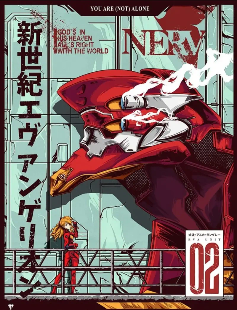  Neon Genesis Evangelion Eva Unit 02