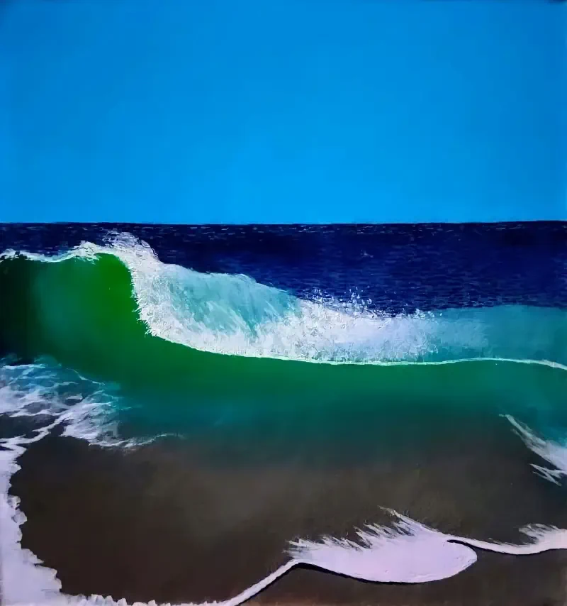  Aesthetic Sea Waves Painting