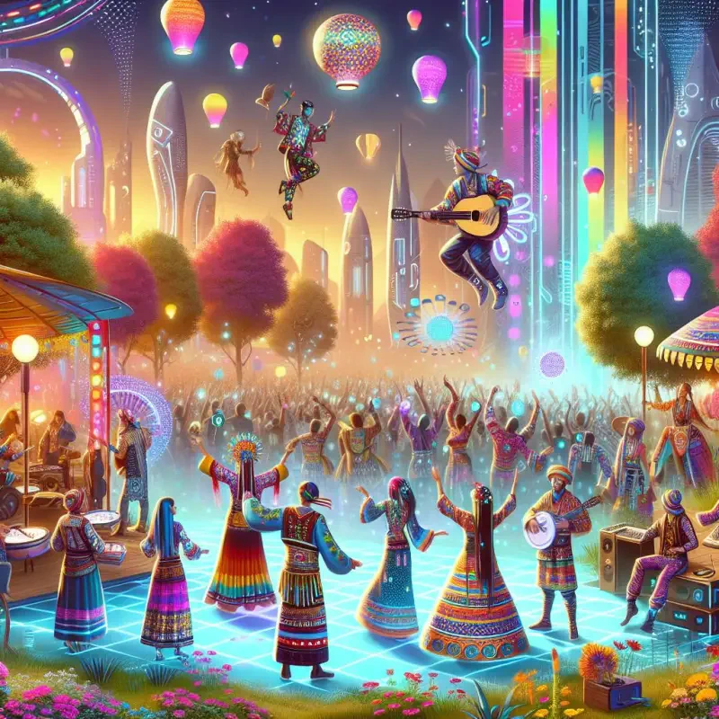  WEDING TO EART by AI generated by my word naviagtion