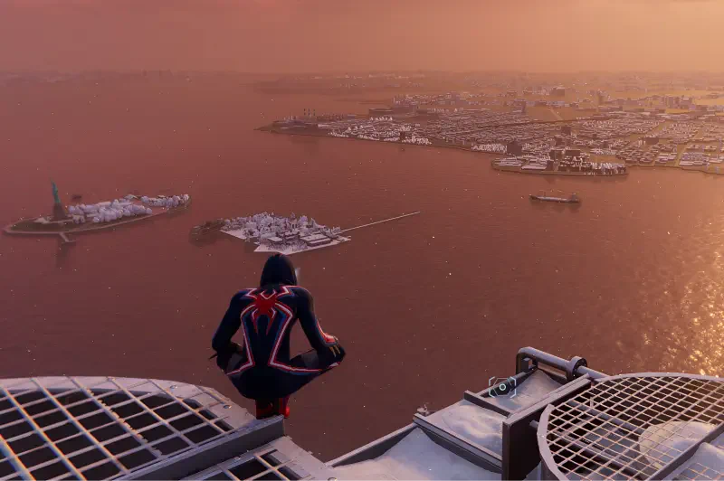  Marvel's Spider-Man: Miles Morales, Top of Building