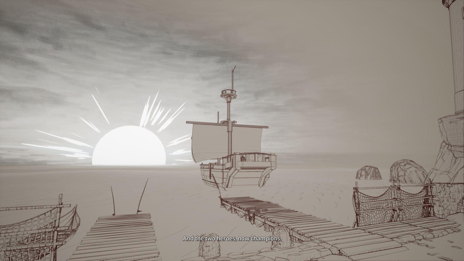 Download Split Fiction Drawing Wallpaper Abyss Image