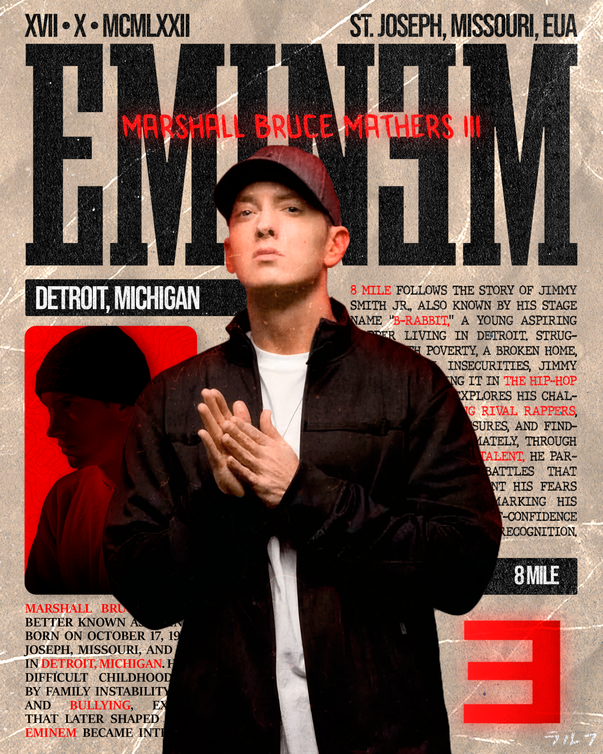 Eminem Poster by BysRalph