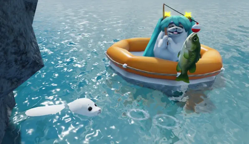  Cute Roblox Miku-Seal by EpicNub9