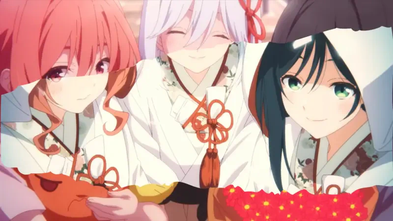  Tying Knot With Amagami Sisters Wallpaper