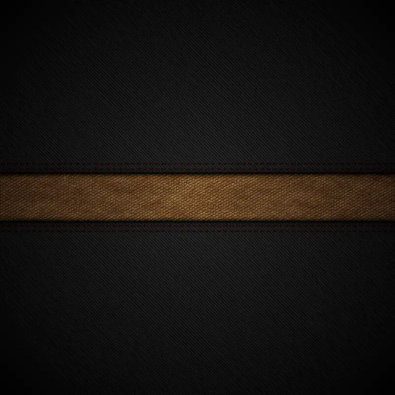Luxury carbon-fiber textured background with a central brown leather strip; graphic composition created in GIMP and Inkscape.