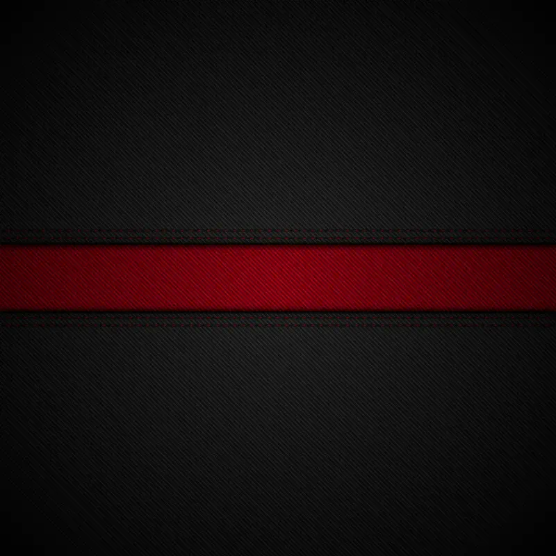Carbon-textured black background with a pure red horizontal stripe centered; minimalist vector-style graphic created in GIMP and Inkscape