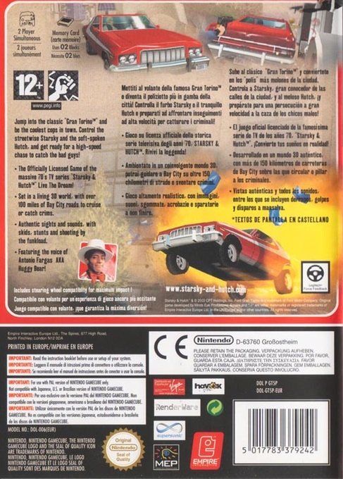 video game Starsky & Hutch Image