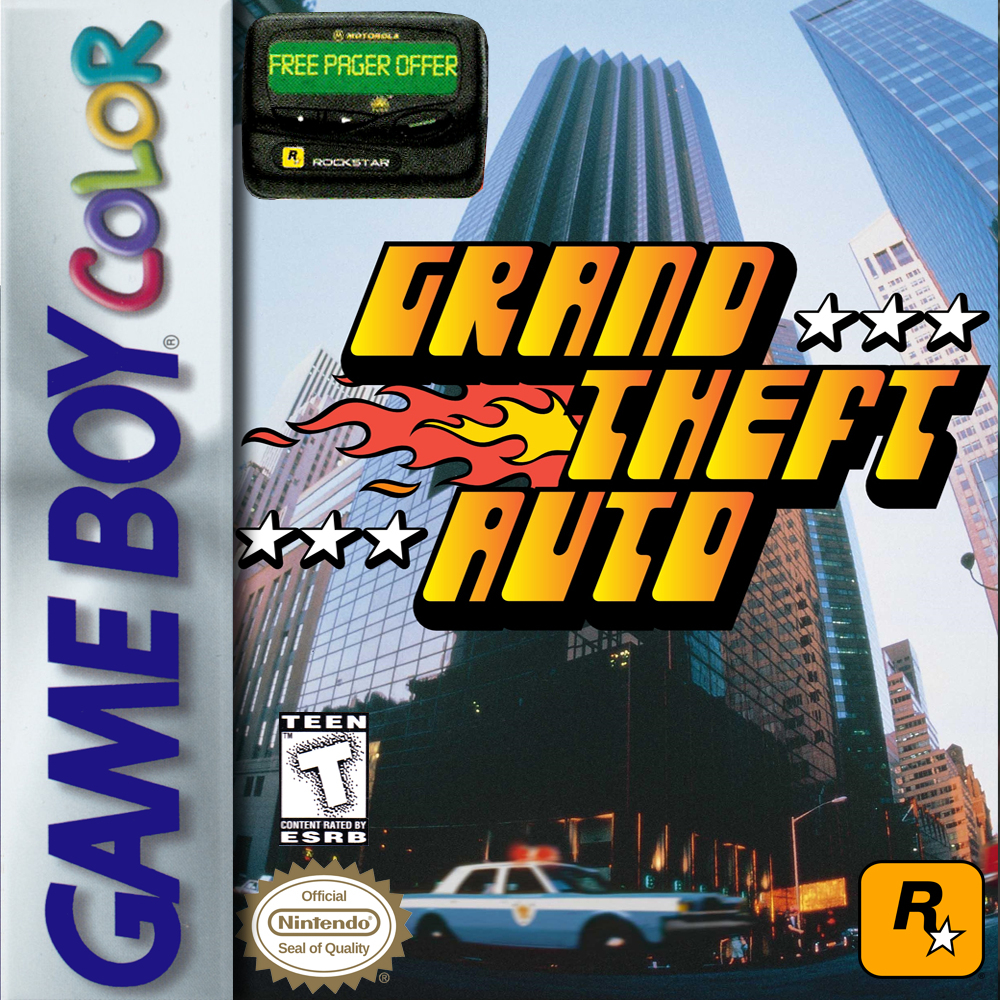 Бой колор. Grand Theft auto 1. GTA 1 GBC. ГТА 1 на геймбой колор. GTA 2 game boy Color.