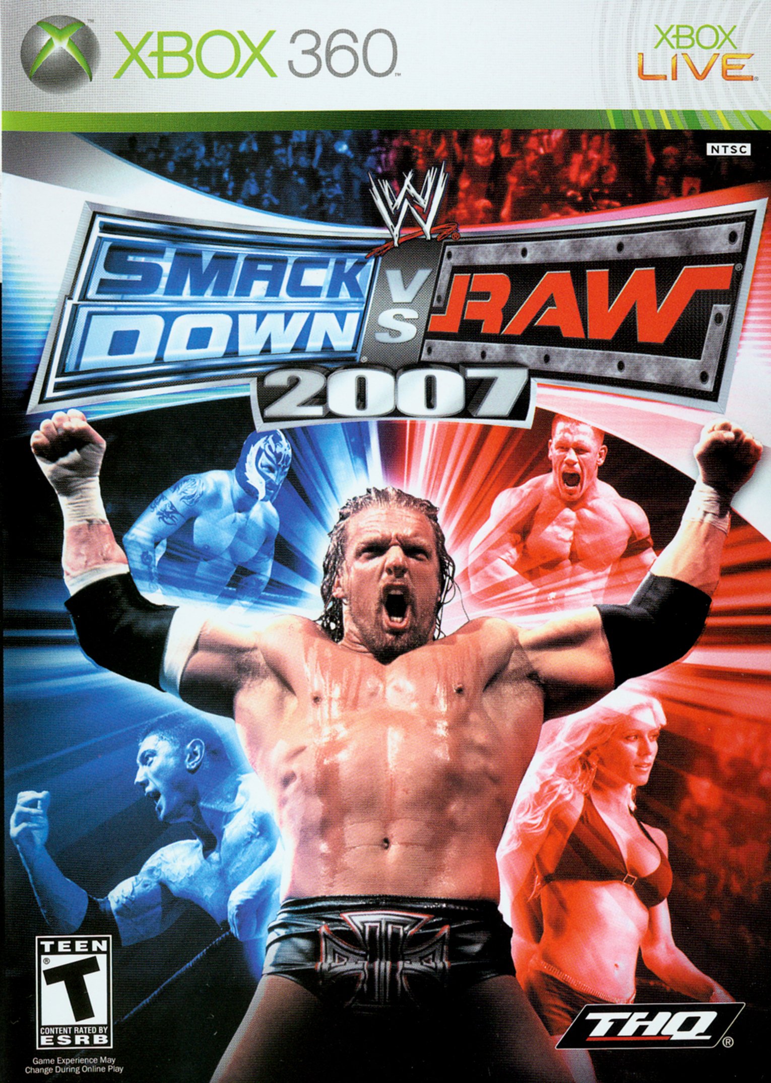 video game WWE SmackDown vs. Raw 2007 Image