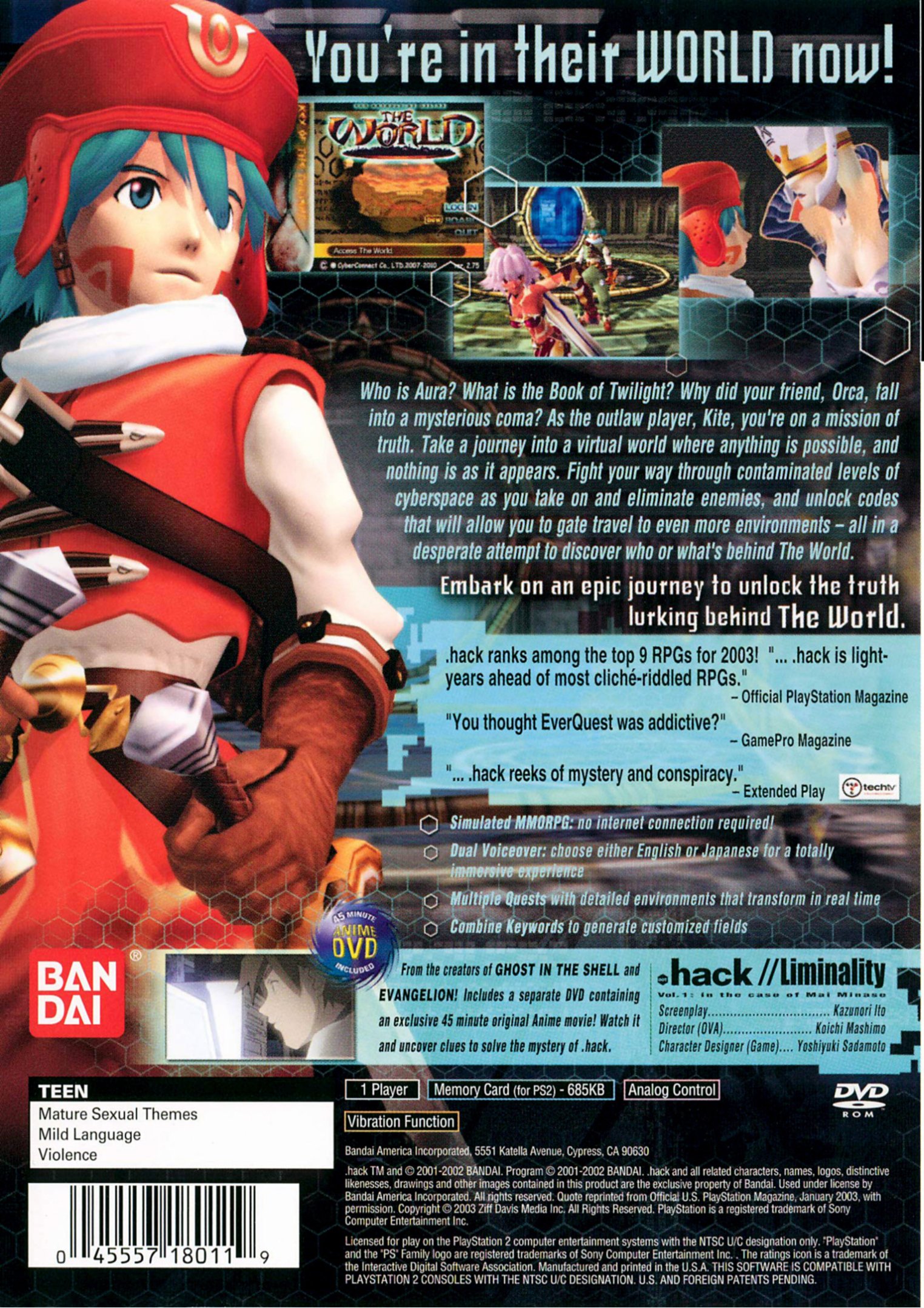 video game .hack//Infection Image